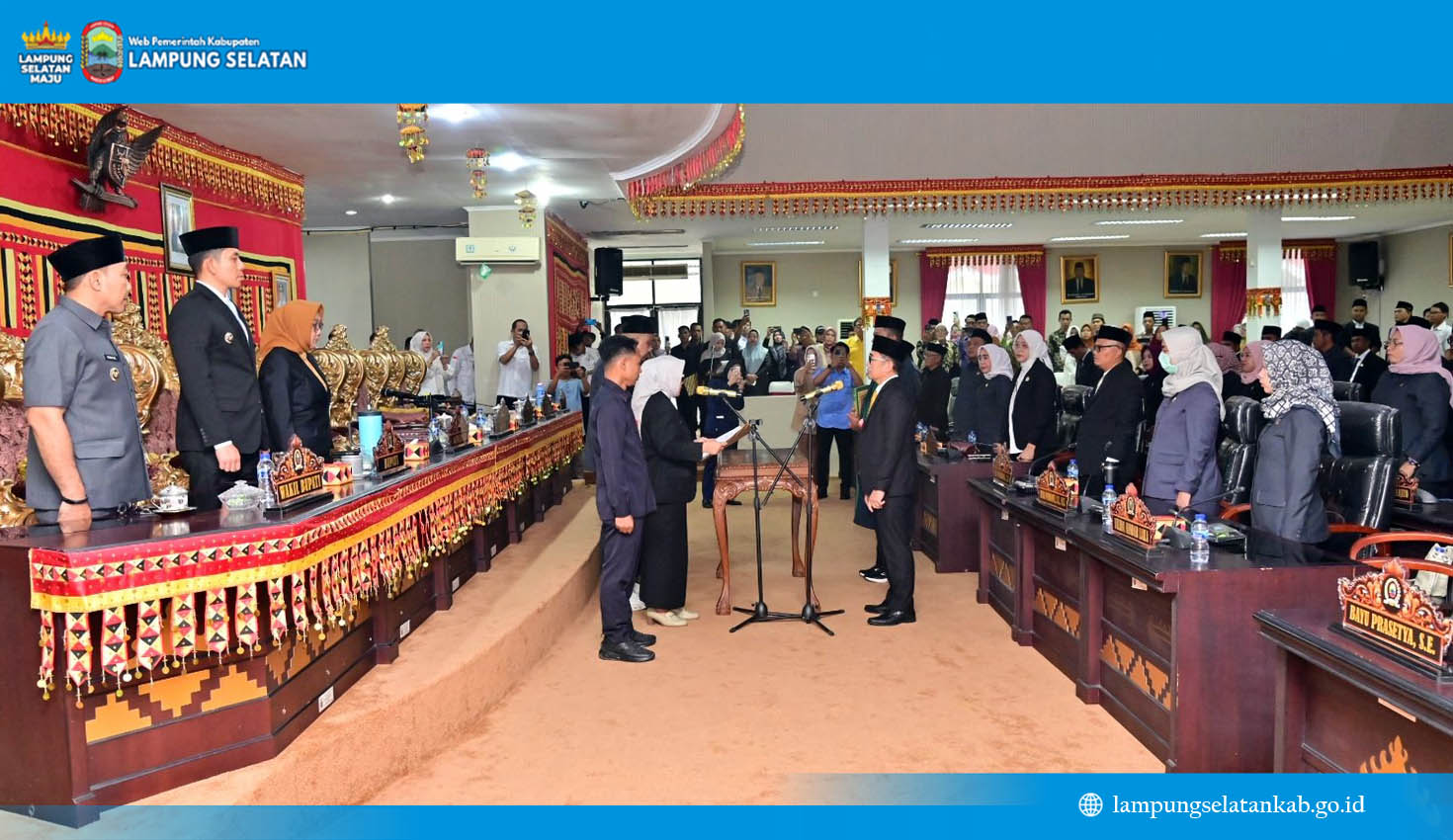 DPRD Lampung Selatan Gelar PAW, Ahmad Al Ahran Resmi Gantikan Made Sukintre